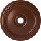 Ekena Millwork Diane Ceiling Medallion (Fits Canopies up to 6 1/4"), 24"OD x 3 5/8"ID x 1 1/4"P, Copper Penny CM24DICPS - alternate 1
